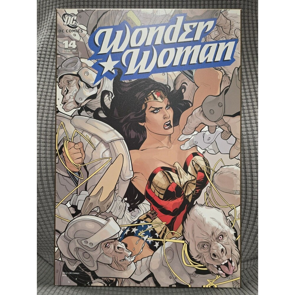 Wonder Woman DC Wooden Wall Plaque